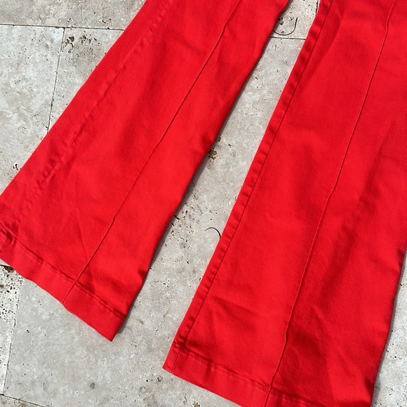 Alice and Olivia red flare high waist size 24 - Picture 2 of 5